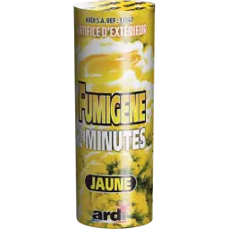 POT FUMIGÈNE 2 MN JAUNE