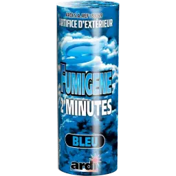 POT FUMIGÈNE 2 MN BLEU