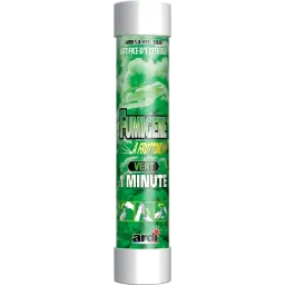 TUBE FUMIGÈNE À FROTTOIR 1MN VERT