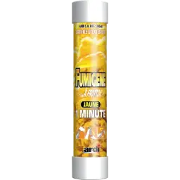 TUBE FUMIGÈNE À FROTTOIR 1MN JAUNE