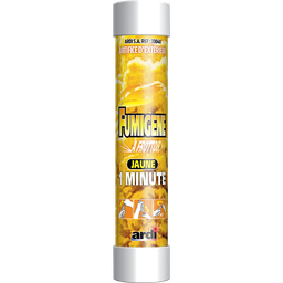 TUBE FUMIGÈNE À FROTTOIR 1MN JAUNE