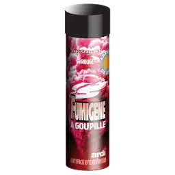 FUMIGÈNE À GOUPILLE 1 MN ROUGE