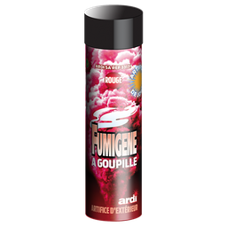 FUMIGÈNE À GOUPILLE 1 MN ROUGE