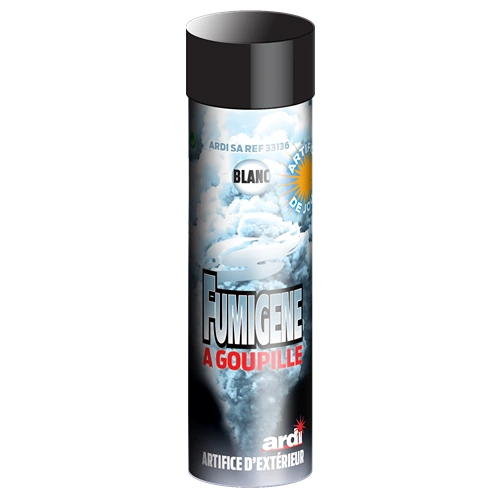 [33136] FUMIGÈNE À GOUPILLE 1 MN BLANC