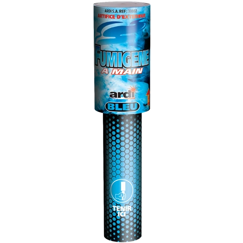 [33022] FUMIGÈNE À MAIN EN VRAC BLEU