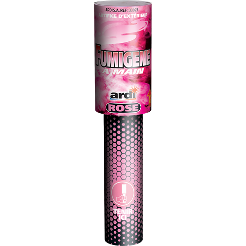 [33027] FUMIGÈNE À MAIN EN VRAC ROSE