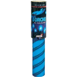 TORCHE À MAIN BLEUE