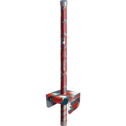 TORCHE À MAIN SCHUSS® ROUGE 10MN AVEC FROTTOIR