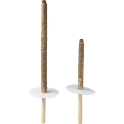 FLAMBEAUX EN CIRE 45MN