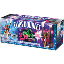 [32090] CLIPS DOUBLES CLIP AND DRINK