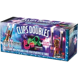 CLIPS DOUBLES CLIP AND DRINK