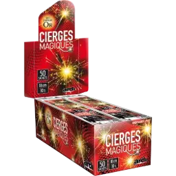 CIERGES MAGIQUES 18CM