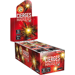 Cierges magiques - Bougies Etincelles 