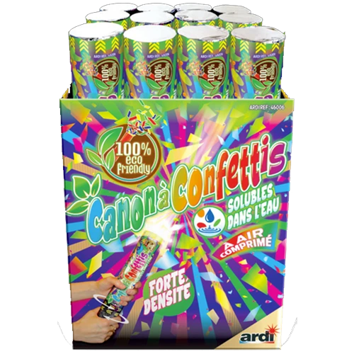 [46006] CANON LANCE-CONFETTIS 30CM ECO FRIENDLY