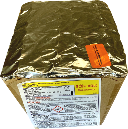 [15252] CL PRO 64V-20mm SILENCIEUX comètes multic. + final crossette